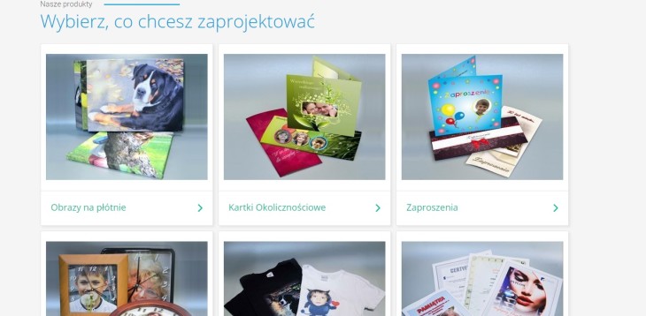 Kreator personalizacji on line