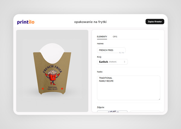 kreator opakowań dla PrestaShop