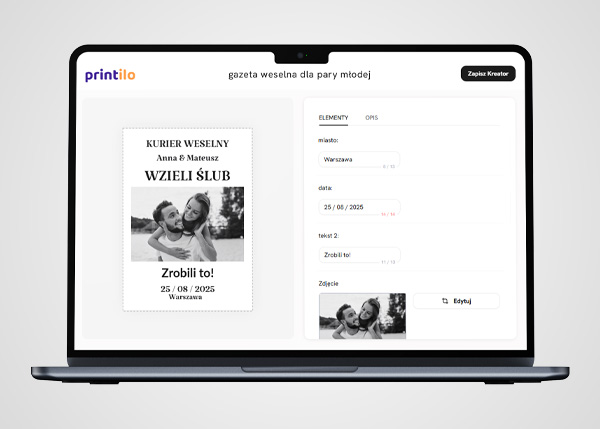 Kreator PrestaShop dla branży ślubnej