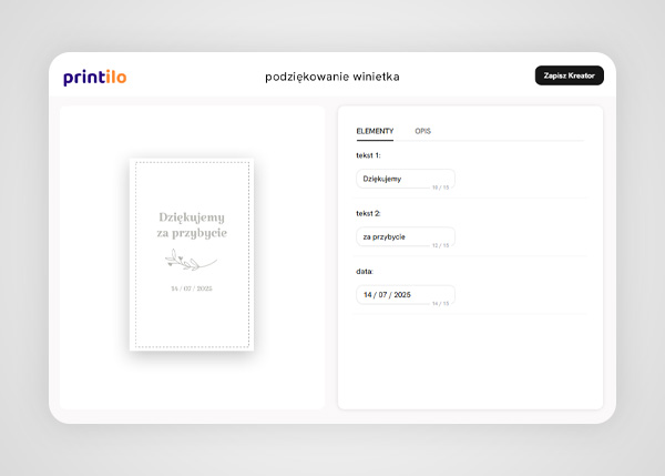 Kreator PrestaShop dla branży ślubnej