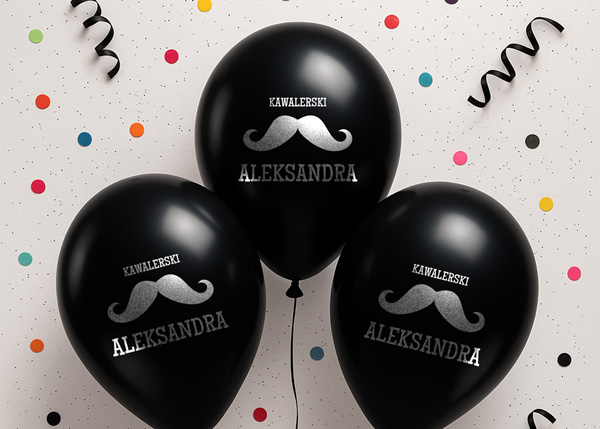 personalizacja produktów Shoper - balony