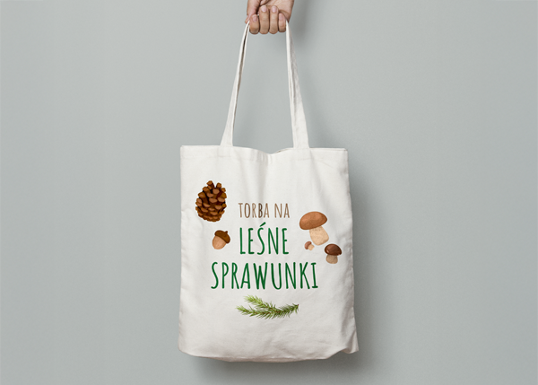wydruk z kreatora produktów dla Allegro torba