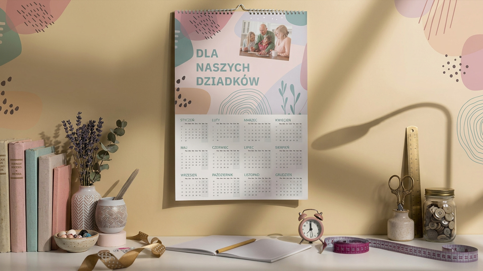 kreator personalizowanych kalendarzy dla Shopgold