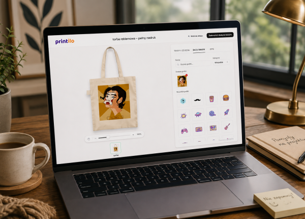 personalizacja produktów Apilo - kreator torby